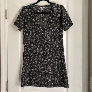 Floral Button Down Dress
